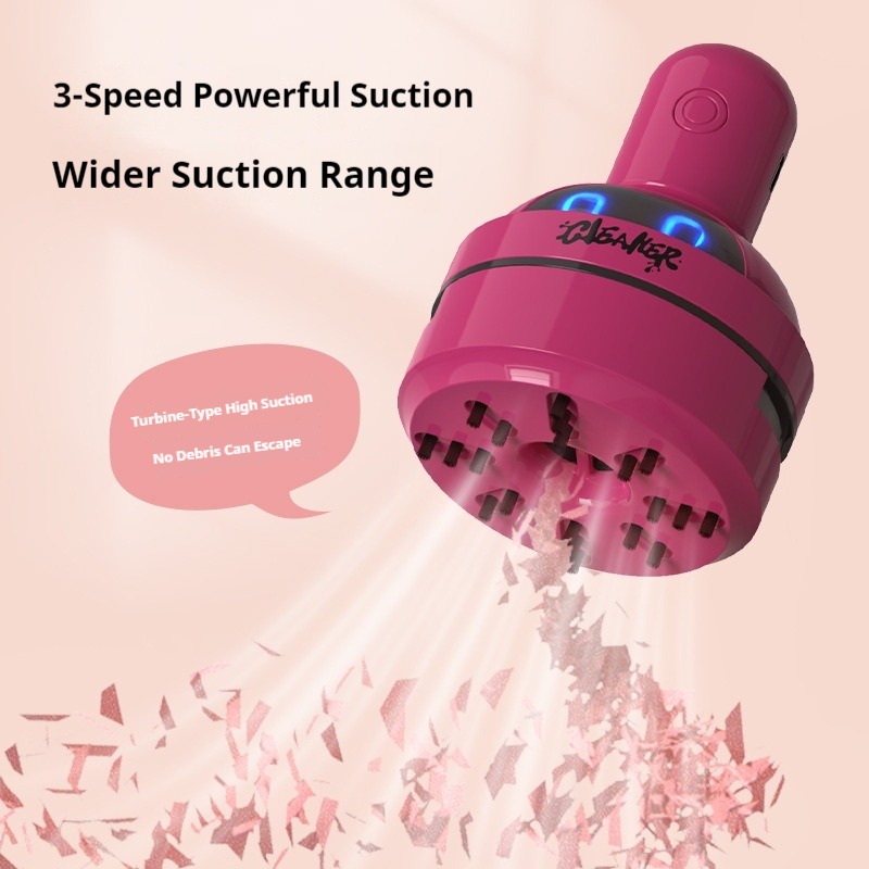 Mini Desktop Vacuum Cleaner For Eraser Dust - 卓上用クリーナー、小型ポータブル掃除機。消しゴムや鉛筆の削りくず、ホコリの除去に。キーボードや机の掃除に最適。