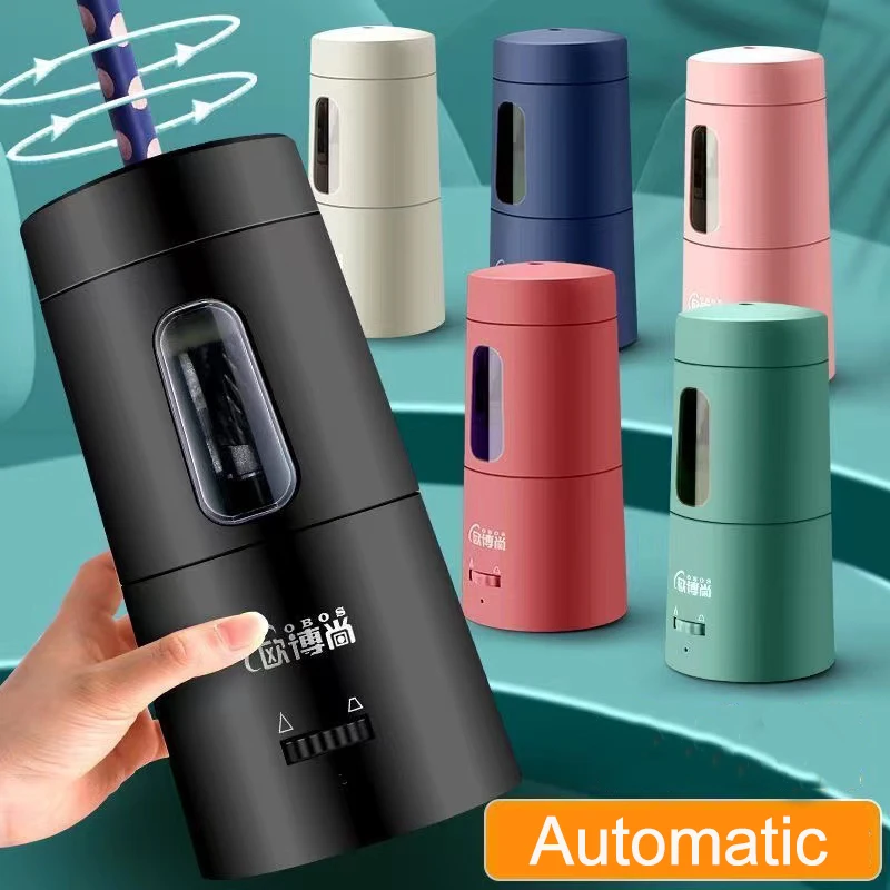 クリエイティブなデザインの自動式電動鉛筆削り。USB充電式で - Electric Pencil Sharpener Usb のレビューと価格