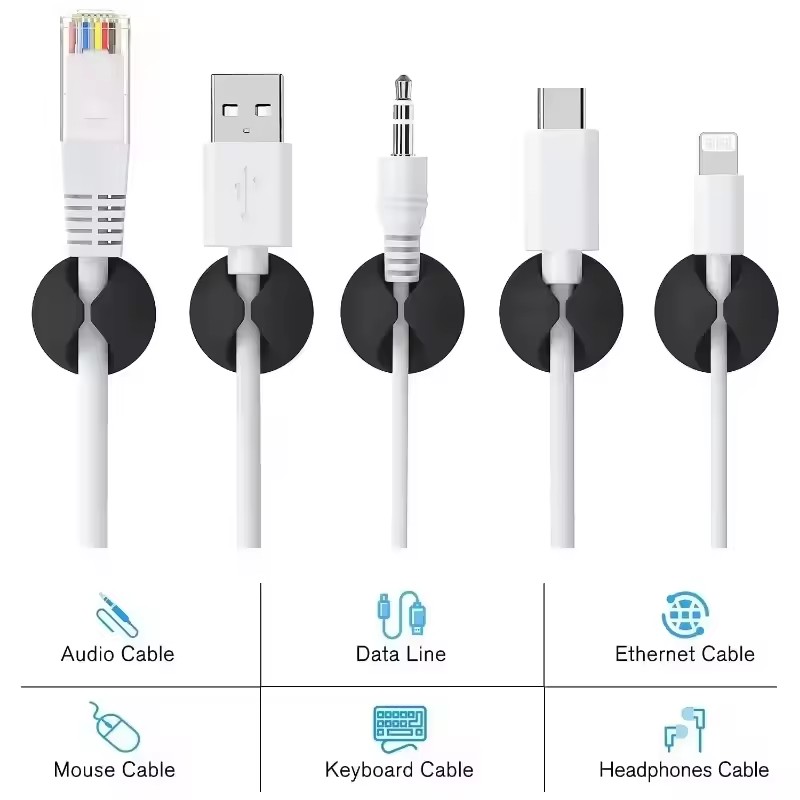 5個入り/50個入り ミニケーブル巻き取り式収納ケース US - Desk Accessories のレビューと価格