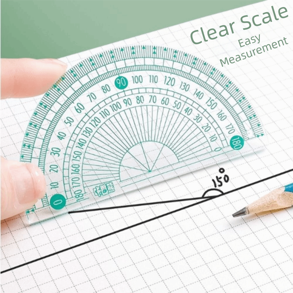8点セット 多機能数学幾何学セット 0.7mm消しゴム付きグ - Math Geometry Set With Compass のレビューと価格